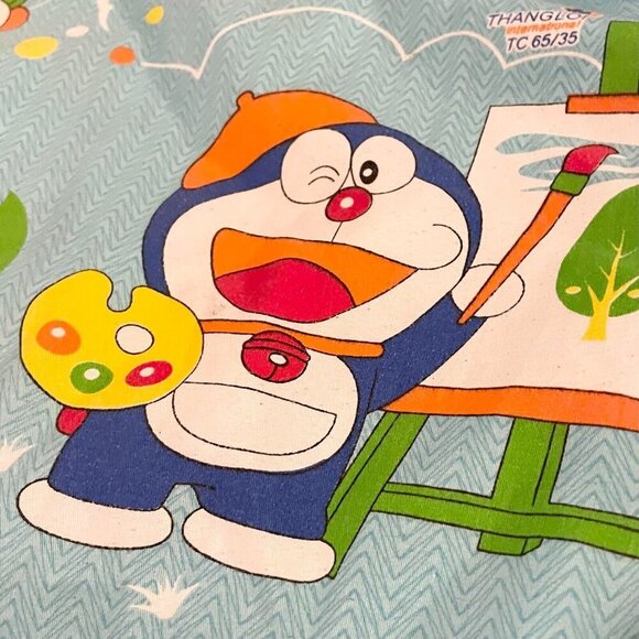 Doraemon Full Fitted Bed Sheet Thang Loi International - Picture 9 of 16